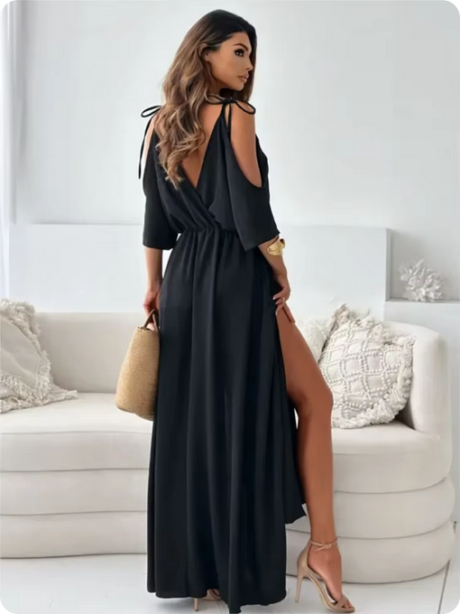 Elegantes Maxikleid - Mit Beinschlitz