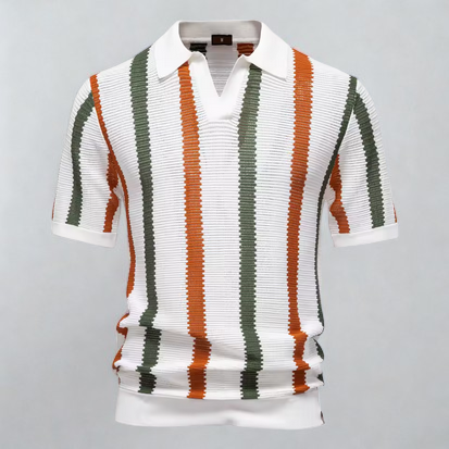 Gestreiftes Poloshirt - Klassisch & elegant