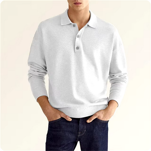 Lässiges Shirt für Herren - Mit Umlegekragen