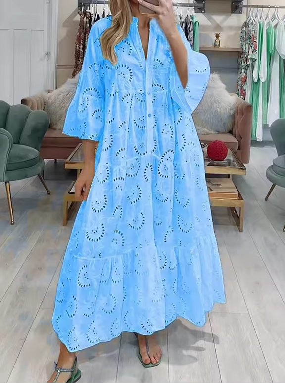 Luftiges Sommerkleid mit A-Linie