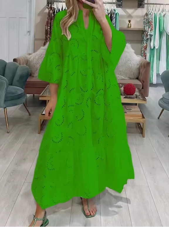 Luftiges Sommerkleid mit A-Linie