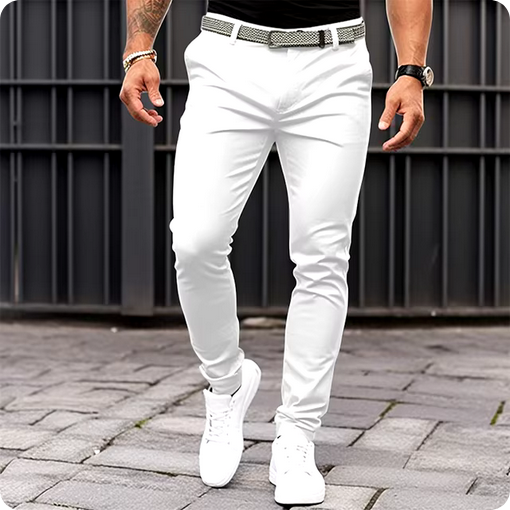 Schicke Freizeithose - Mit geradem Bein