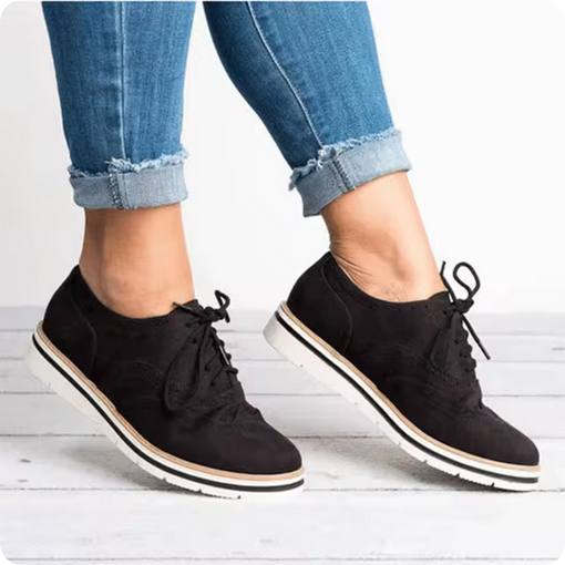 Trendige Damenschuhe - Mit Lochverzierungen