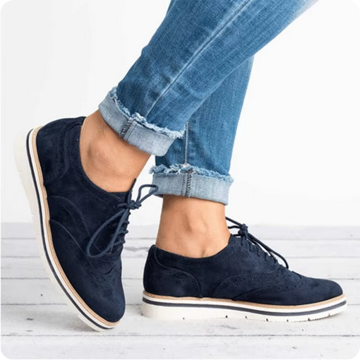 Trendige Damenschuhe - Mit Lochverzierungen