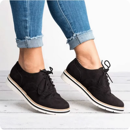 Trendige Damenschuhe - Mit Lochverzierungen