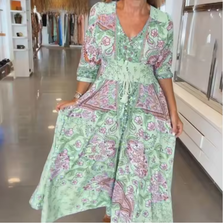 Umwerfendes Boho-Kleid - Luftiges und kreatives Design