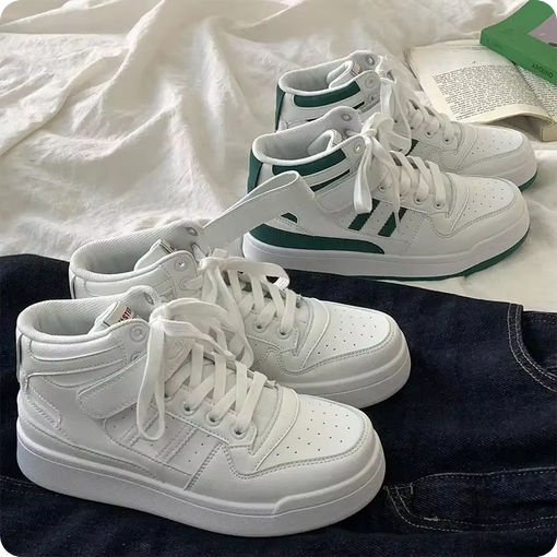 Zeitlose Sneaker - Mit Klettverschluss & Skate-Design
