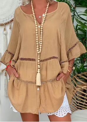 Ausgefallenes, modisches Sommerkleid für Damen