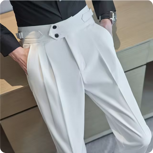 Edle High-Waist Anzugshose für besondere Anlässe