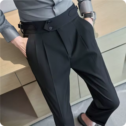 Edle High-Waist Anzugshose für besondere Anlässe
