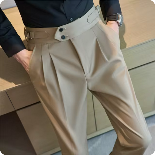 Edle High-Waist Anzugshose für besondere Anlässe