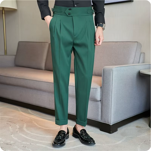 Edle High-Waist Anzugshose für besondere Anlässe
