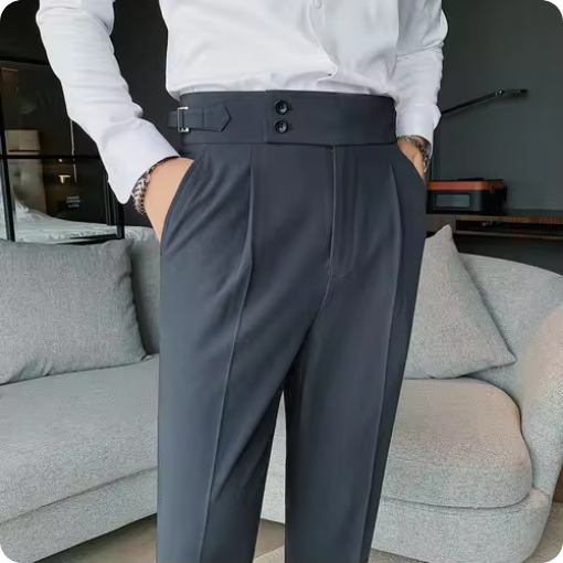 Edle High-Waist Anzugshose für besondere Anlässe