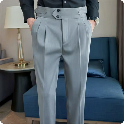 Edle High-Waist Anzugshose für besondere Anlässe