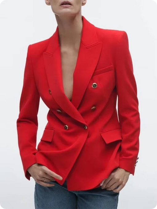 Eleganter Blazer für Business & Freizeit - Mit schicken Knöpfen