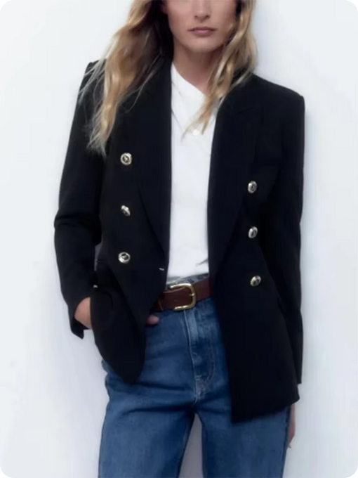 Eleganter Blazer für Business & Freizeit - Mit schicken Knöpfen