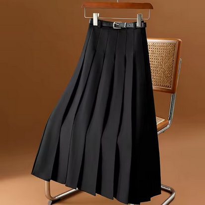 Eleganter Freizeit- & Businessrock - Im Faltenlook