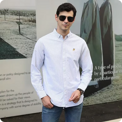 Herrenhemd - Mit Button-Down-Kragen