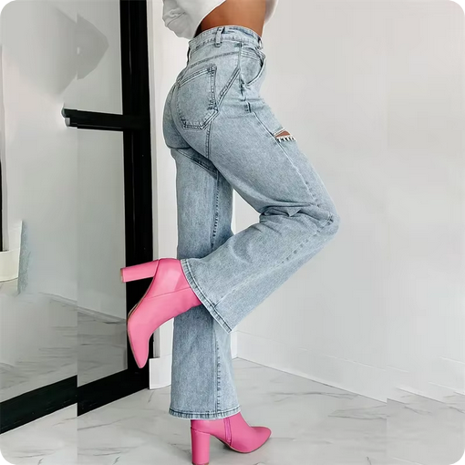 Jeans Im Ripped-Look - Mit besonderen Details