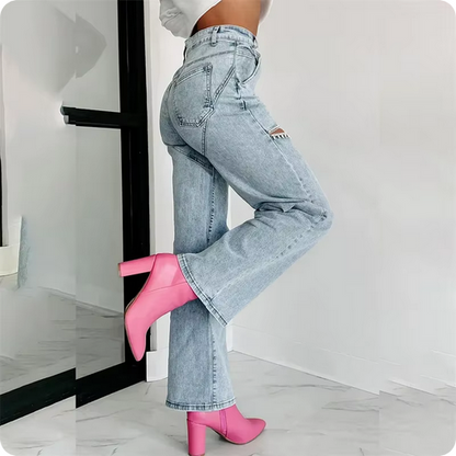 Jeans Im Ripped-Look - Mit besonderen Details