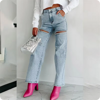 Jeans Im Ripped-Look - Mit besonderen Details