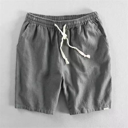 Komfortable, trendige Leinenshorts mit elastischem Bund