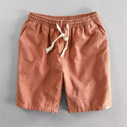 Komfortable, trendige Leinenshorts mit elastischem Bund