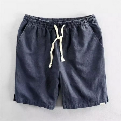 Komfortable, trendige Leinenshorts mit elastischem Bund