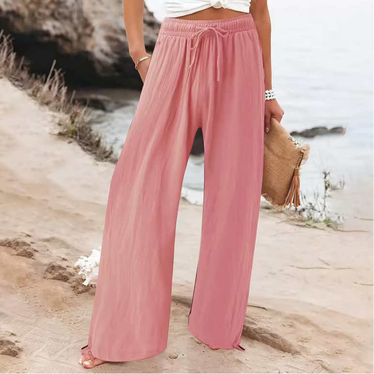 Lässige Sommerhose für Damen - Weit geschnitten