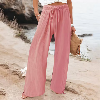Lässige Sommerhose für Damen - Weit geschnitten
