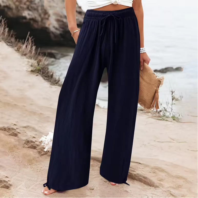 Lässige Sommerhose für Damen - Weit geschnitten
