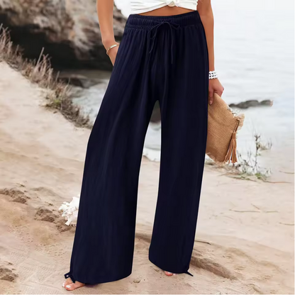 Lässige Sommerhose für Damen - Weit geschnitten