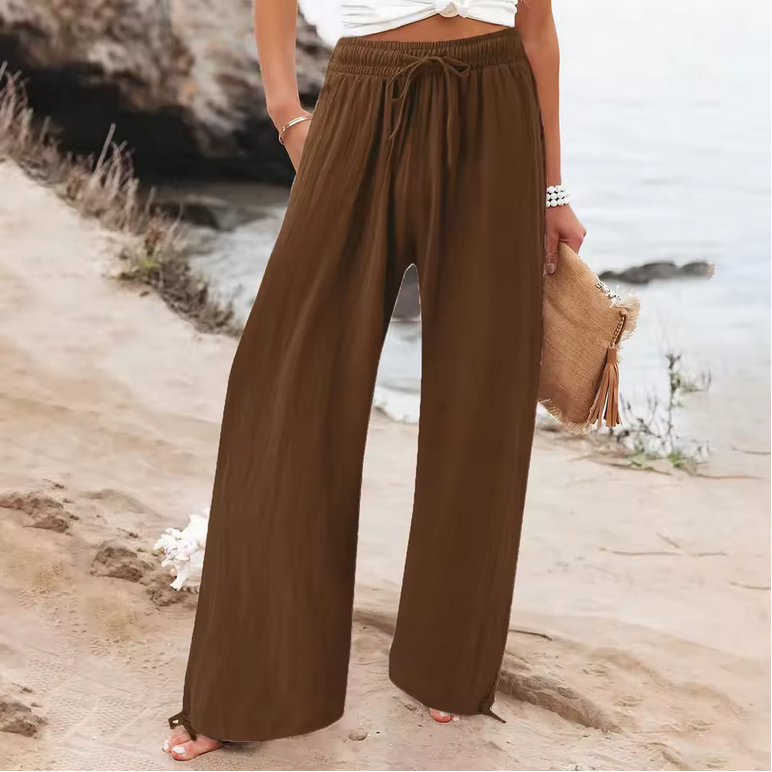 Lässige Sommerhose für Damen - Weit geschnitten