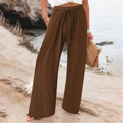 Lässige Sommerhose für Damen - Weit geschnitten