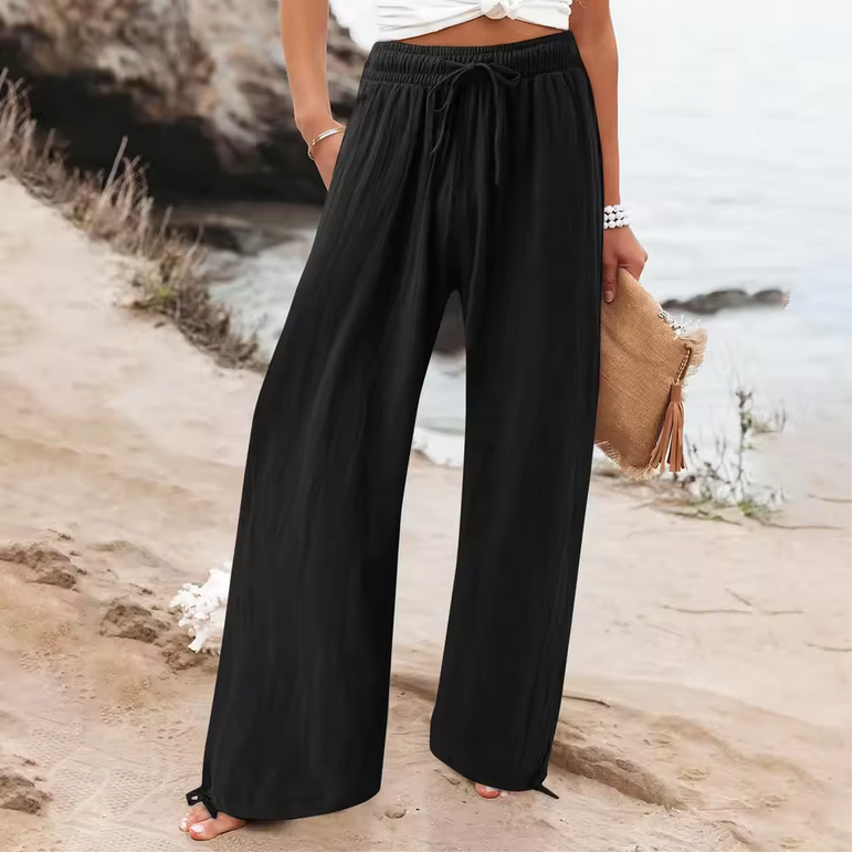 Lässige Sommerhose für Damen - Weit geschnitten
