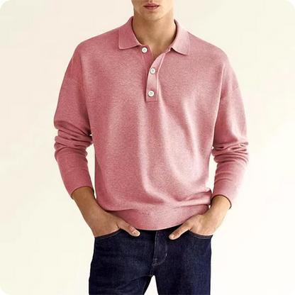 Lässiges Shirt für Herren - Mit Umlegekragen