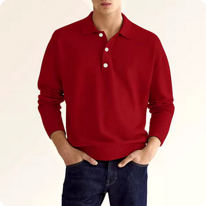 Lässiges Shirt für Herren - Mit Umlegekragen