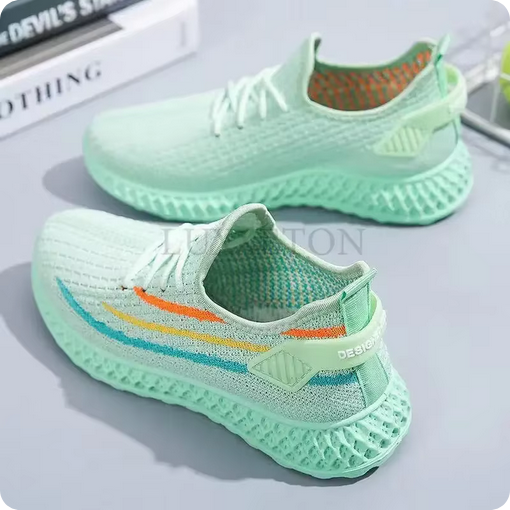 Leichte Sommer-Sneaker - Ergonomische Sohle & mehrfarbig