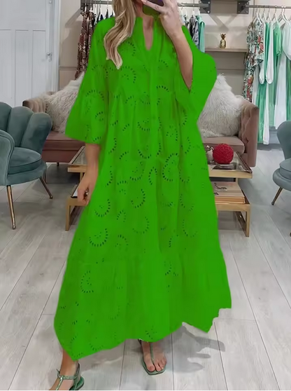 Luftiges Sommerkleid mit A-Linie