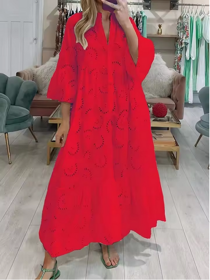 Luftiges Sommerkleid mit A-Linie