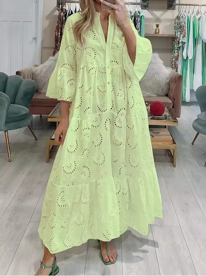 Luftiges Sommerkleid mit A-Linie