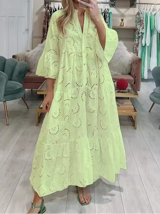 Luftiges Sommerkleid mit A-Linie