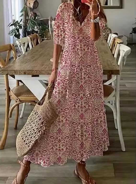 Maxikleid - Mit Mustern & entspannter Passform