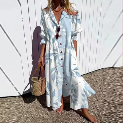 Maxikleid im Boho-Stil - Kräftige Farben & bezaubernde Muster