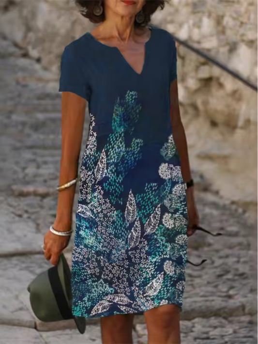 Midikleid - Mit Blumenelementen für sonnige Tage