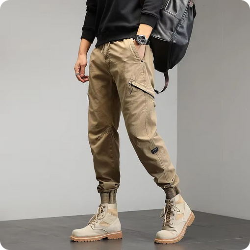 Moderne, robuste Freizeithose - Mit geradem Bein