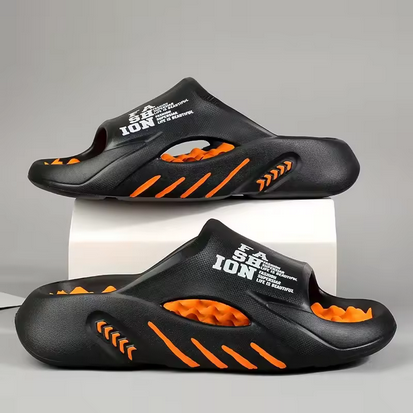 Modische, sportliche Slipper mit rutschfester Sohle
