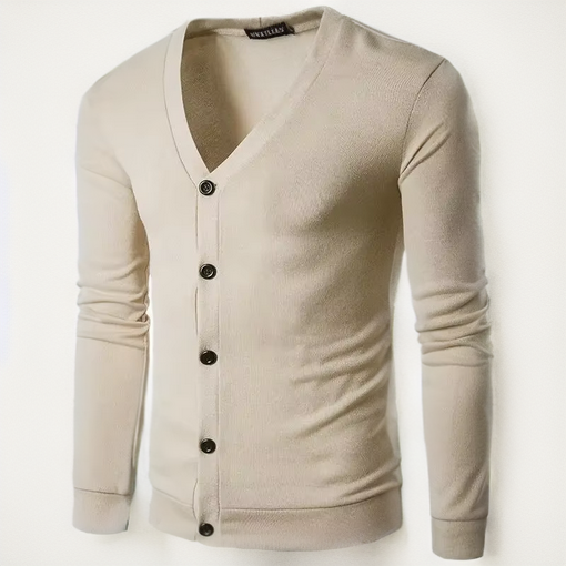 Modischer Cardigan - Mit tiefem V-Ausschnitt