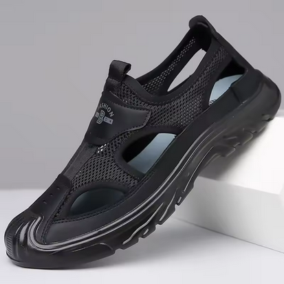 Originelle Slip-On Sandalen - Modisch & atmungsaktiv