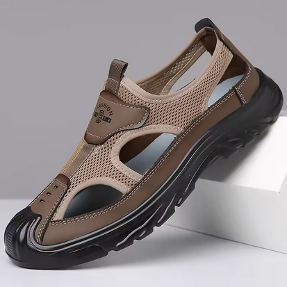 Originelle Slip-On Sandalen - Modisch & atmungsaktiv